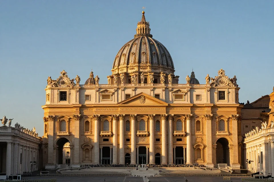 Portada de Basílica de San Pedro