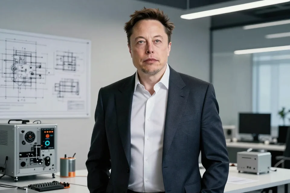 Portada de Elon Musk