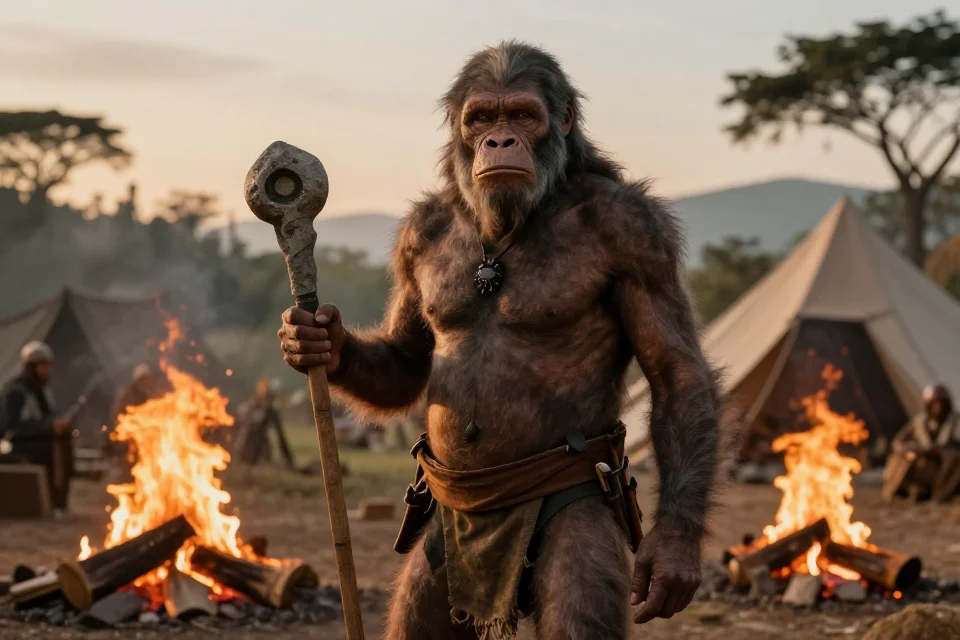 Portada de Homo erectus