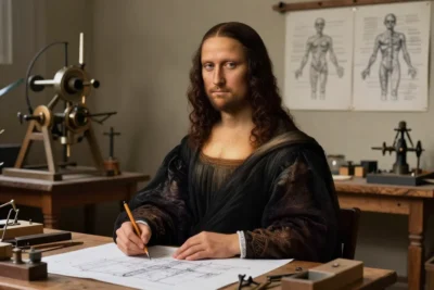 Portada de Leonardo da Vinci