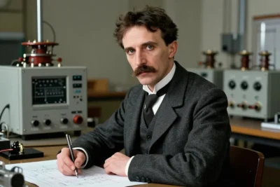 Portada de Nikola Tesla
