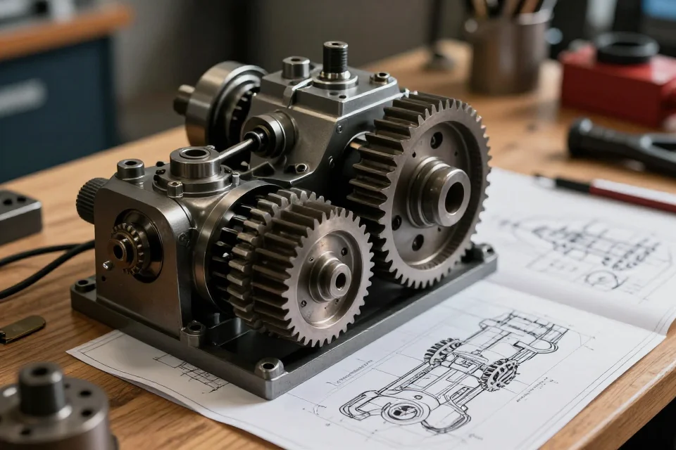 Detalles de herramientas y maquinaria en el taller de Enzo Ferrari, reflejando su enfoque técnico en la ingeniería automotriz